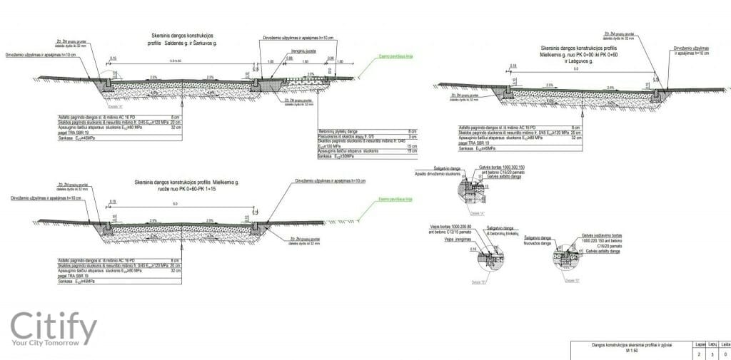 Labguvos, Mielkiemio, Ragainės, Saldenės, Šarkuvos, Tarpučių, Vėluvos g. (Labguvos g., Mielkiemio g., Ragainės g., Saldenės g., Šarkuvos g., Tarpučių g., Vėluvos g.) - Street - visualization