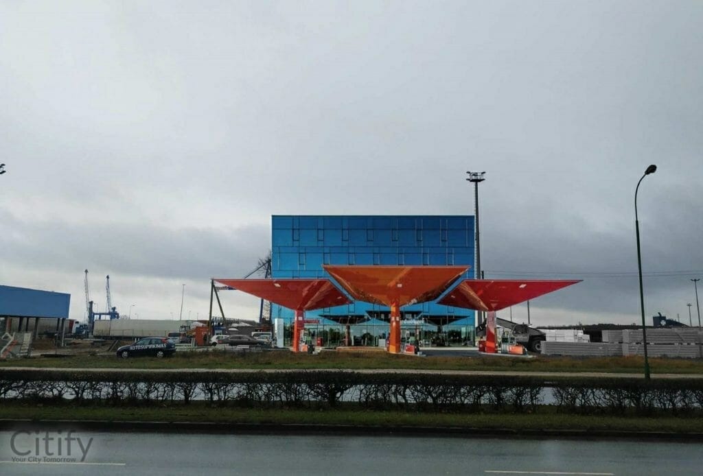 STATETA degalinė (Minijos g. 90) - Petrol station - visualization