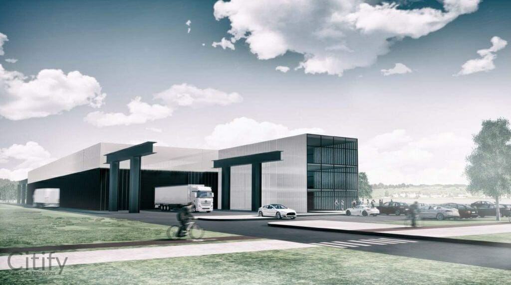 Focus Fabrication Group gamykla 1 ir 2 etapas (Pramonės g. 41) - Light manufacturing - visualization