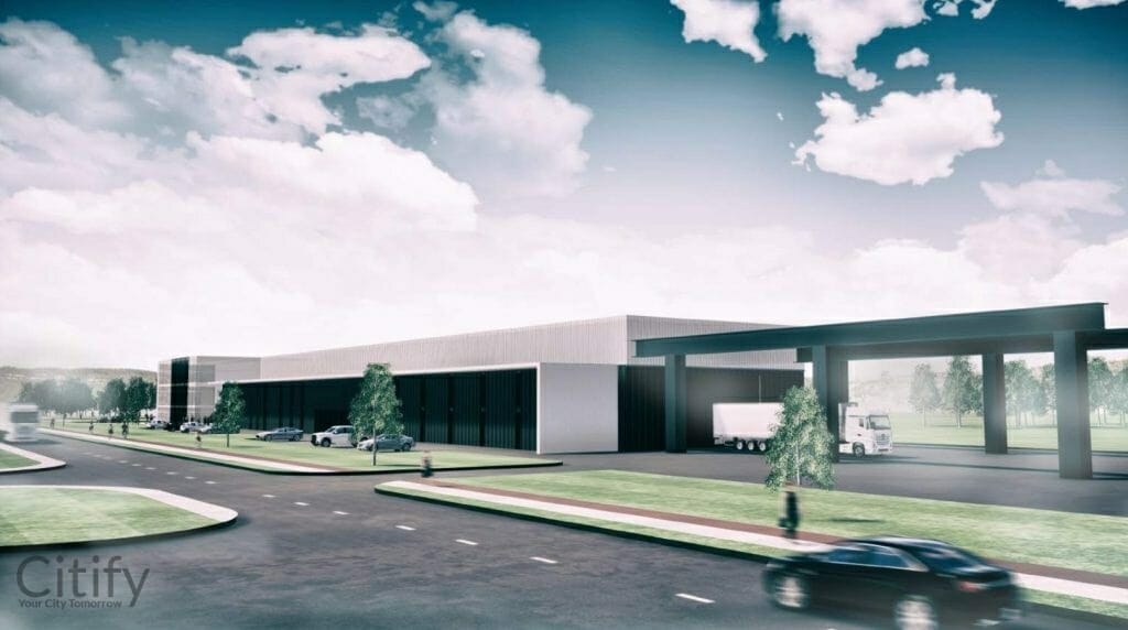 Focus Fabrication Group gamykla 1 ir 2 etapas (Pramonės g. 41) - Light manufacturing - visualization