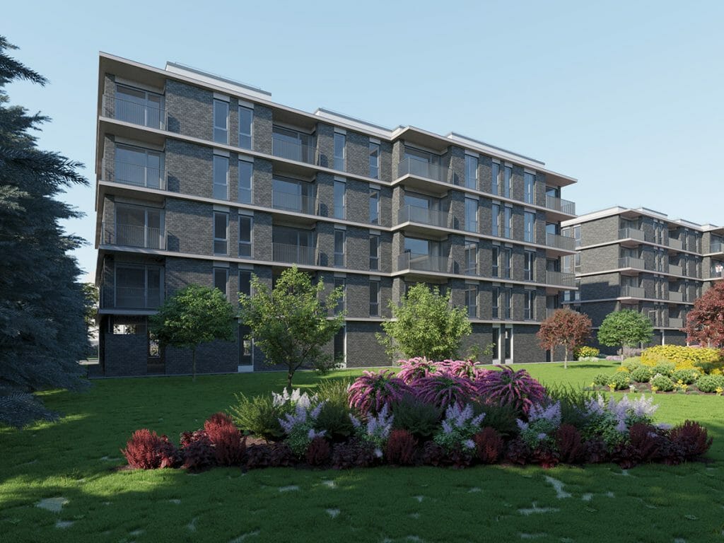 Raunas rezidences 1 un 2 kārta (Raunas iela 54A, 56) - Multi apartment - visualization