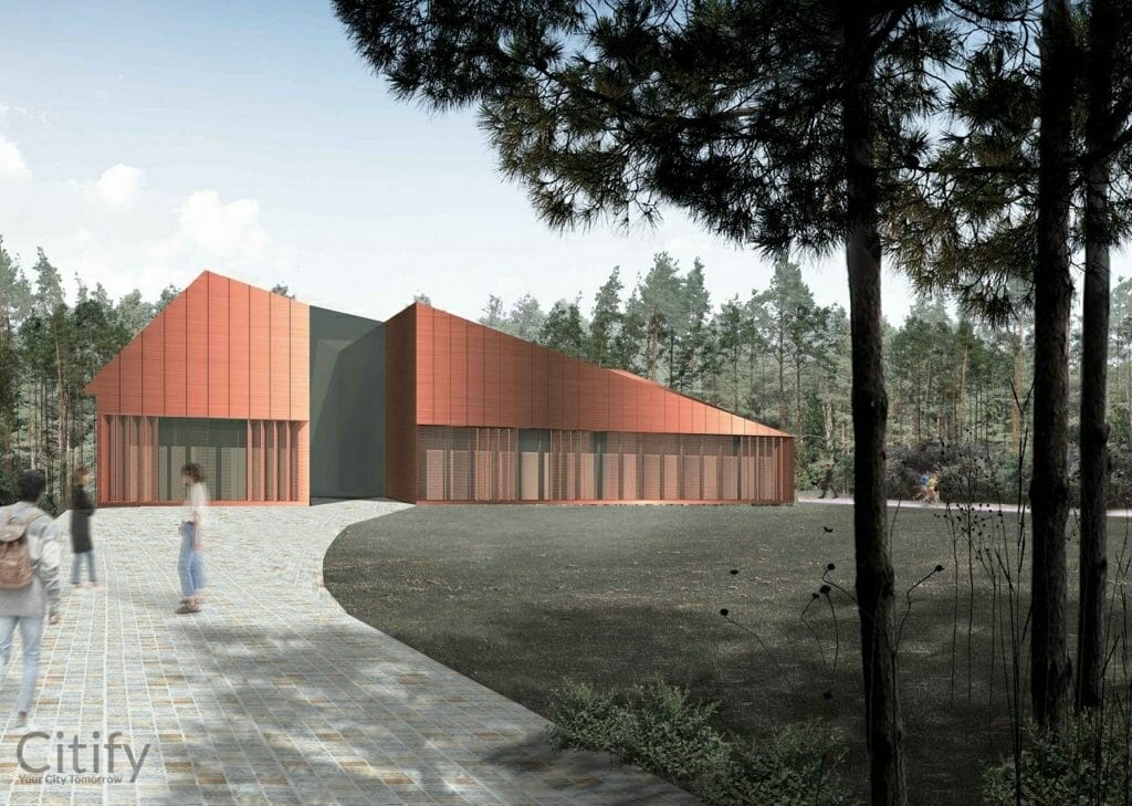 Lietuvos jūrų mūziejaus administracinis pastatas (Smiltynės g. 2) - Cultural center - visualization