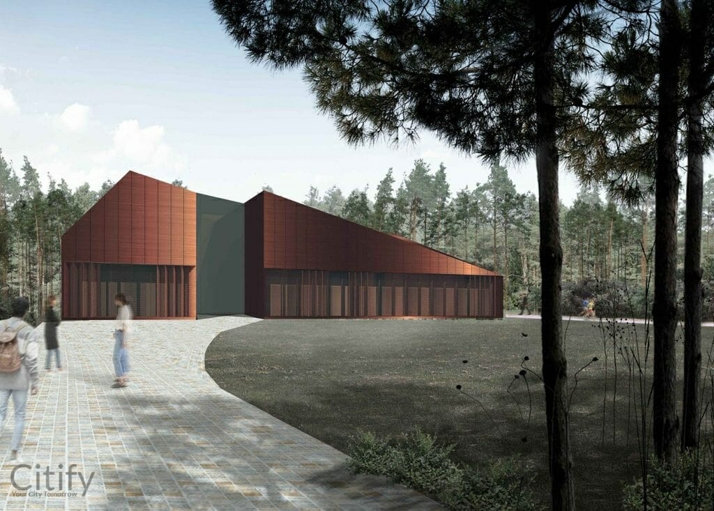 Lietuvos jūrų mūziejaus administracinis pastatas (Smiltynės g. 2) - Cultural center - visualization