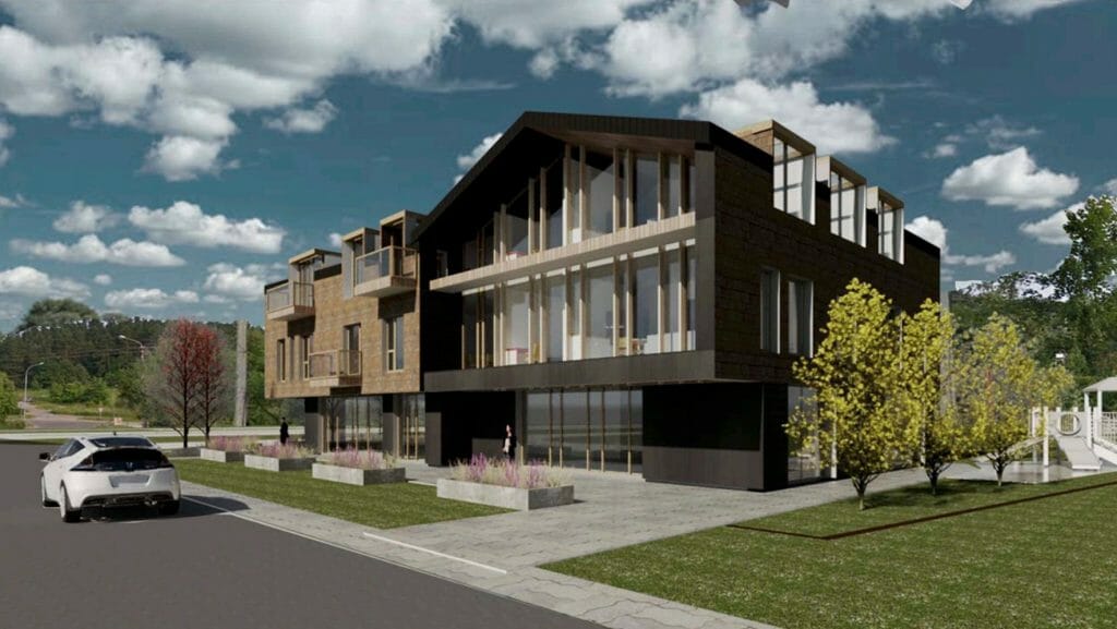 Batoro 34 (Stepono Batoro g. 34) - Multi apartment, Office center - visualization