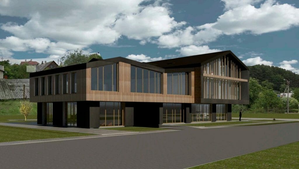 Batoro 34 (Stepono Batoro g. 34) - Multi apartment, Office center - visualization