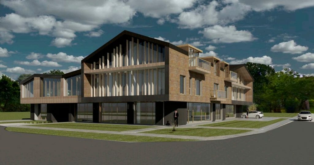 Batoro 34 (Stepono Batoro g. 34) - Multi apartment, Office center - visualization