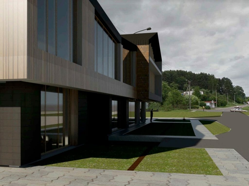 Batoro 34 (Stepono Batoro g. 34) - Multi apartment, Office center - visualization