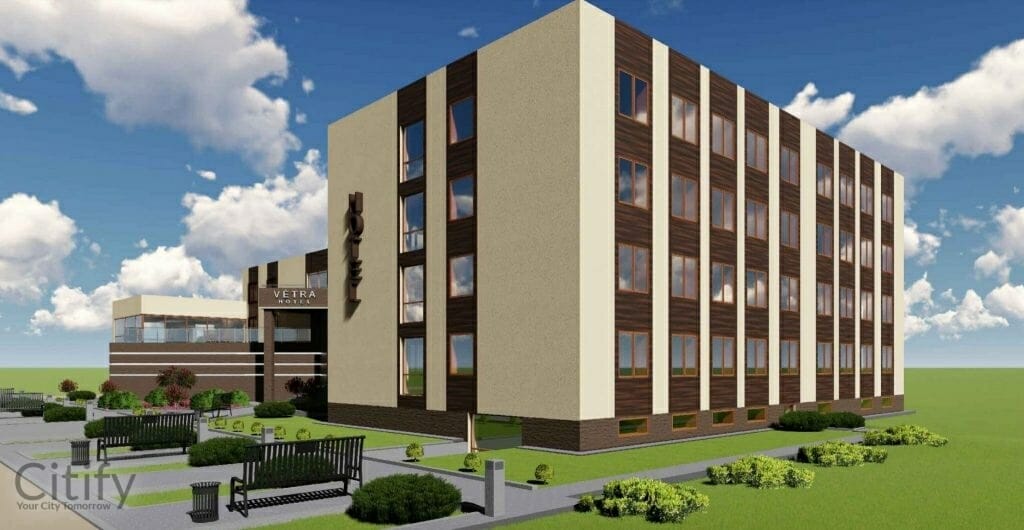 Viešbutis VĖTRA (Taikos pr. 80A) - Hotel - visualization