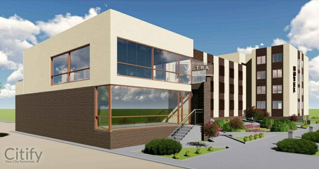 Viešbutis VĖTRA (Taikos pr. 80A) - Hotel - visualization