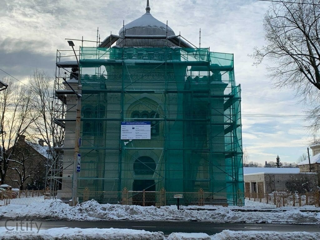 Vilniaus kenesos restauravimas (Liubarto g. 6C) - House of worship - construction photos