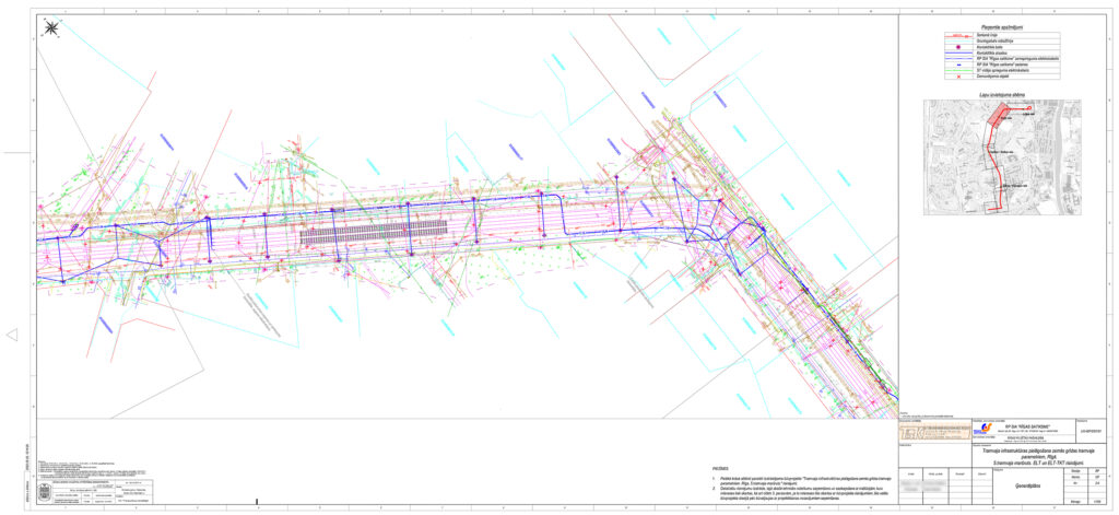 5. tramvaja maršruts - Rīgas tramvaja infrastruktūras pielāgošana zemās grīdas tramvaja parametriem (Slokas iela) - Road - visualization