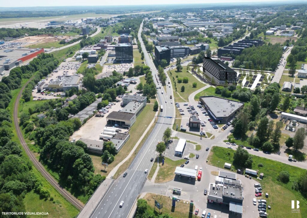 Aerocity Balio Karvelio g. 10 (Balio Karvelio g. 10) - Office center - visualization