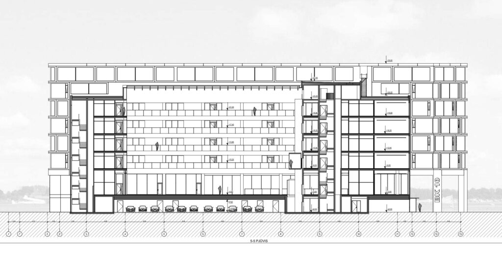 Aerocity Balio Karvelio g. 10 (Balio Karvelio g. 10) - Office center - visualization