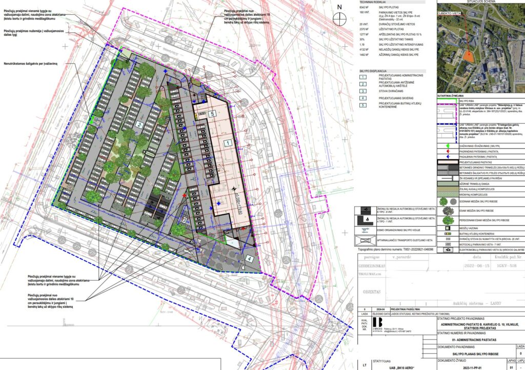 Aerocity Balio Karvelio g. 10 (Balio Karvelio g. 10) - Office center - visualization