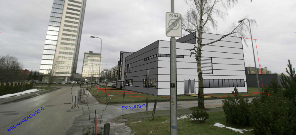 Agluonos g. 5 (Agluonos g. 5) - Verslo centras - vizualizacija