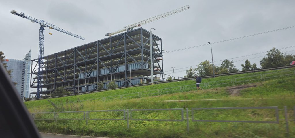 Preses Nama Kvartāls - 1. kārta (Balasta dambis 2) - Biroju centrs - būvdarbu attēli