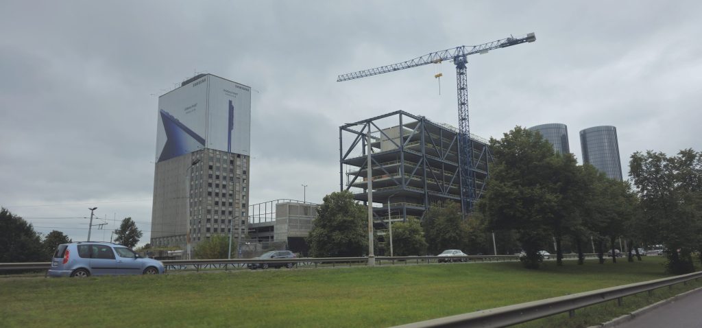 Preses Nama Kvartāls - 1. kārta (Balasta dambis 2) - Biroju centrs - būvdarbu attēli