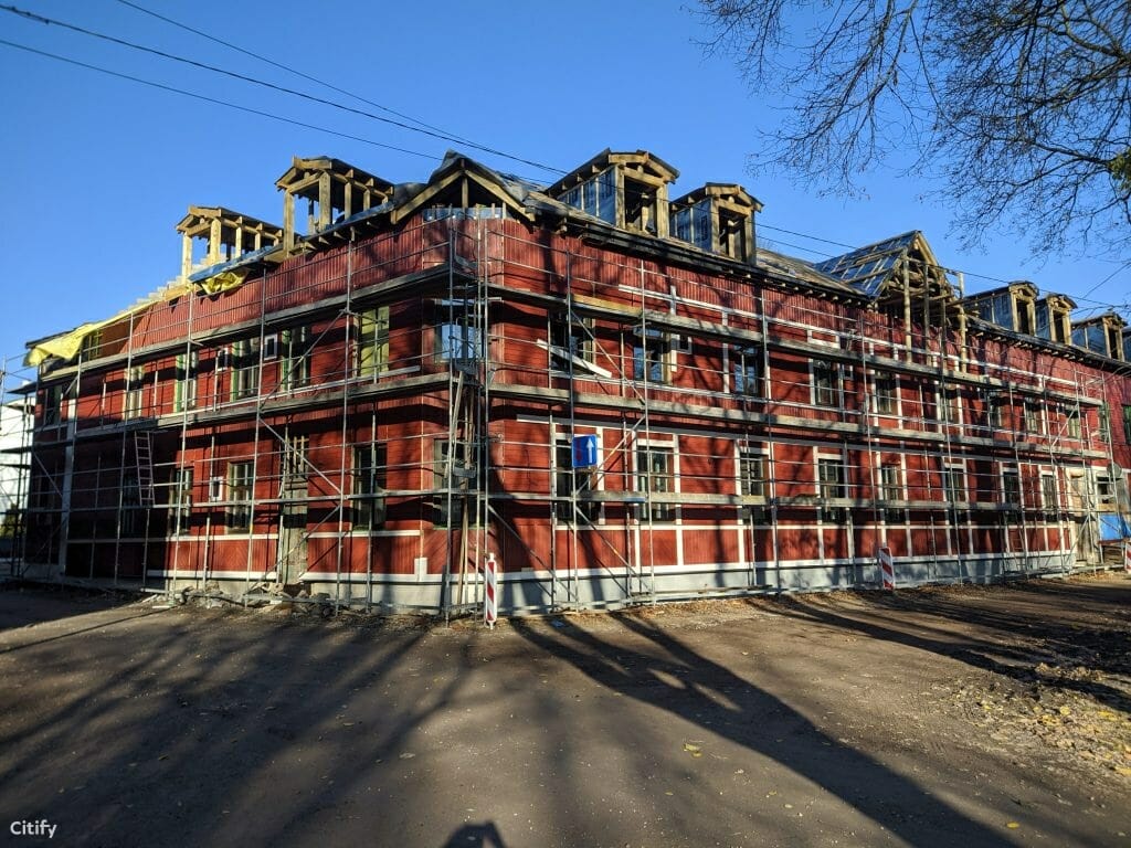 Amālijas iela 5A (Amālijas iela 5A) - Daudzdzīvokļu nams - būvdarbu attēli