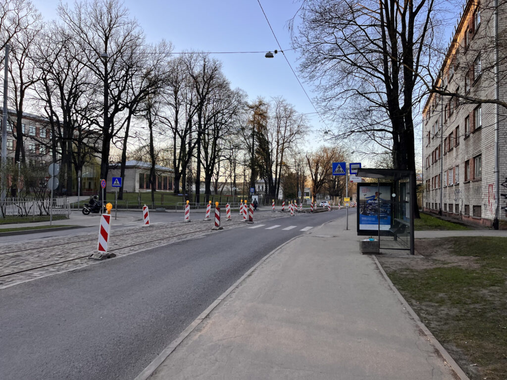 5. tramvaja maršruts - Rīgas tramvaja infrastruktūras pielāgošana zemās grīdas tramvaja parametriem (Slokas iela) - Road - construction photos