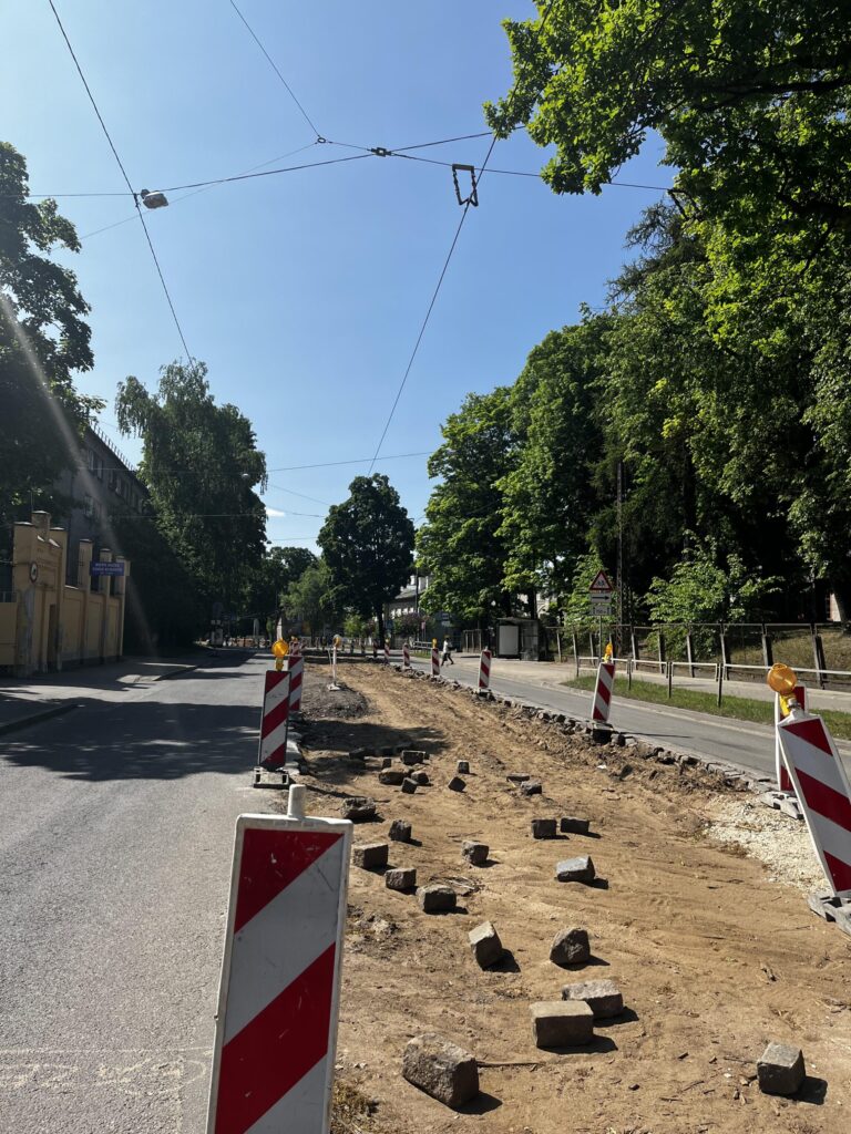 5. tramvaja maršruts - Rīgas tramvaja infrastruktūras pielāgošana zemās grīdas tramvaja parametriem (Slokas iela) - Road - construction photos