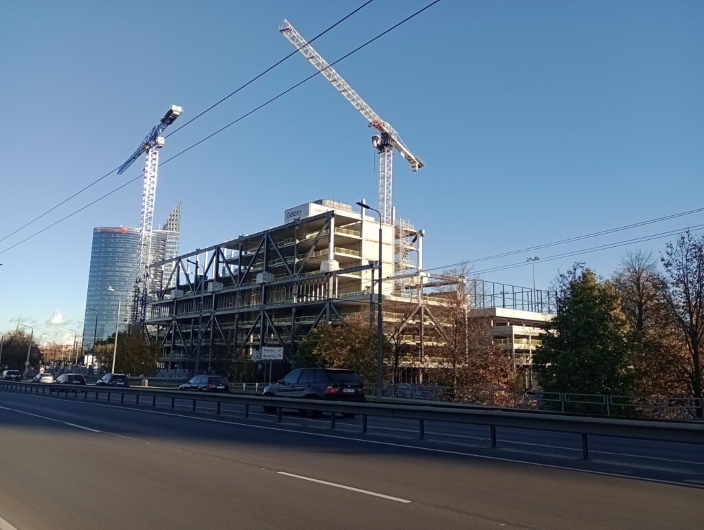 Preses Nama Kvartāls - 1. kārta (Balasta dambis 2) - Biroju centrs - būvdarbu attēli