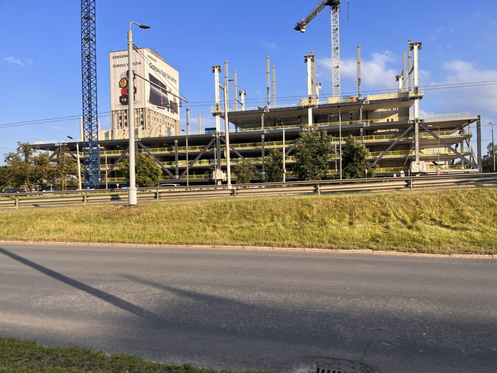 Preses Nama Kvartāls - 1. kārta (Balasta dambis 2) - Biroju centrs - būvdarbu attēli