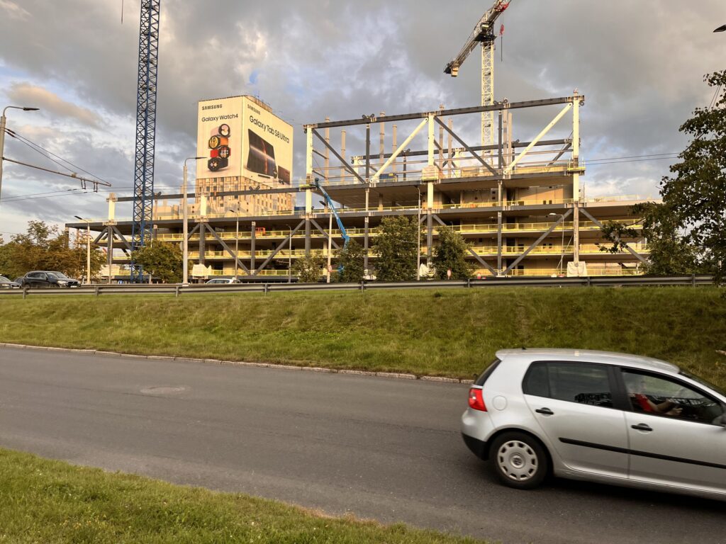 Preses Nama Kvartāls - 1. kārta (Balasta dambis 2) - Biroju centrs - būvdarbu attēli