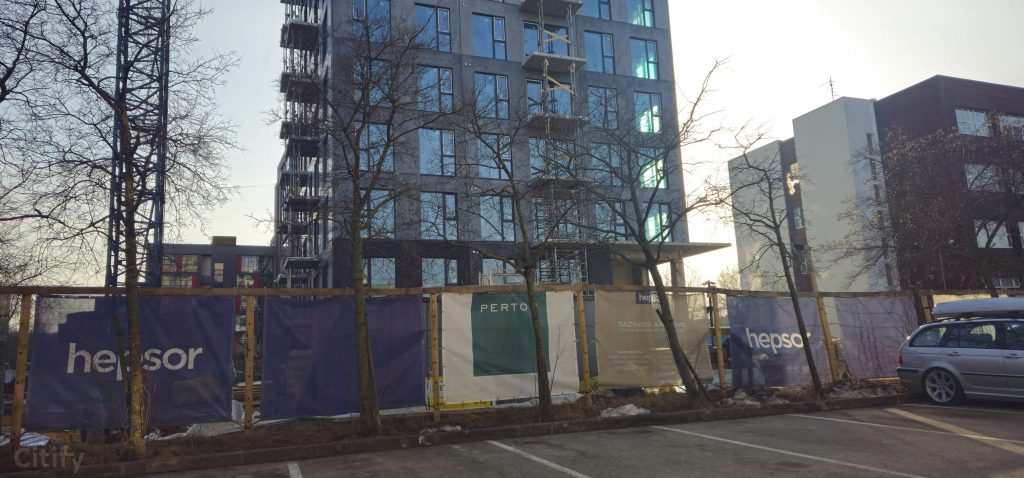 360° Dzelzavas Residences (Dzelzavas iela 74C) - Daugiabutis - statybų nuotraukos