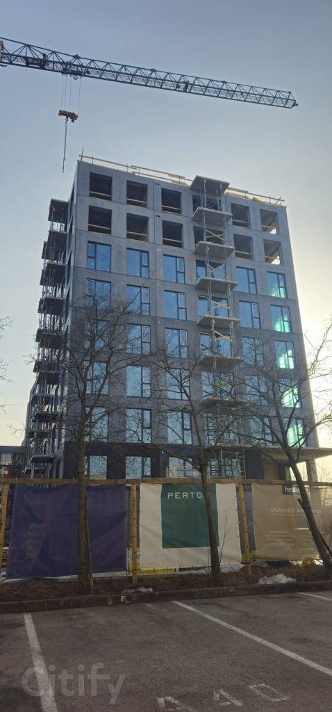 360° Dzelzavas Residences (Dzelzavas iela 74C) - Daugiabutis - statybų nuotraukos