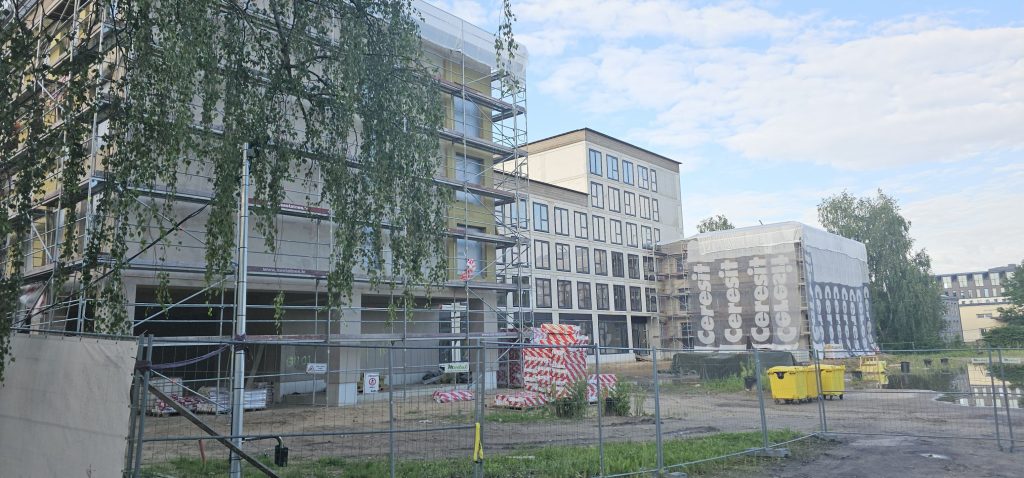 Uniflow Apartments & Co-living - 1.kārta (Jelgavas iela 14) - Üürimaja, Korterelamu, Muu äri - ehituse fotod
