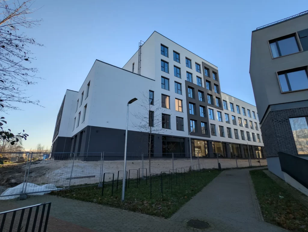 Uniflow Apartments & Co-living - 1.kārta (Jelgavas iela 14) - Üürimaja, Korterelamu, Muu äri - ehituse fotod