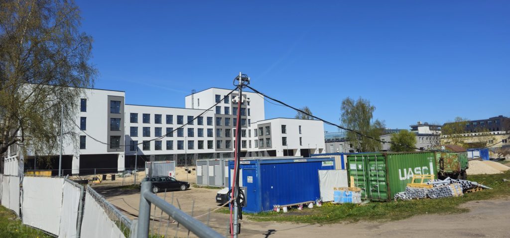 Uniflow Apartments & Co-living - 1.kārta (Jelgavas iela 14) - Üürimaja, Korterelamu, Muu äri - ehituse fotod