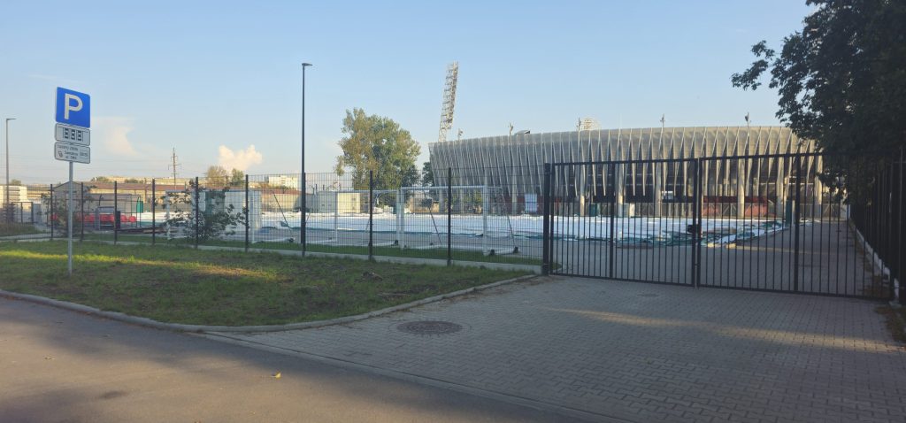Daugavas stadiona sporta laukumi (Augšiela 1) - Sporto arena - statybų nuotraukos