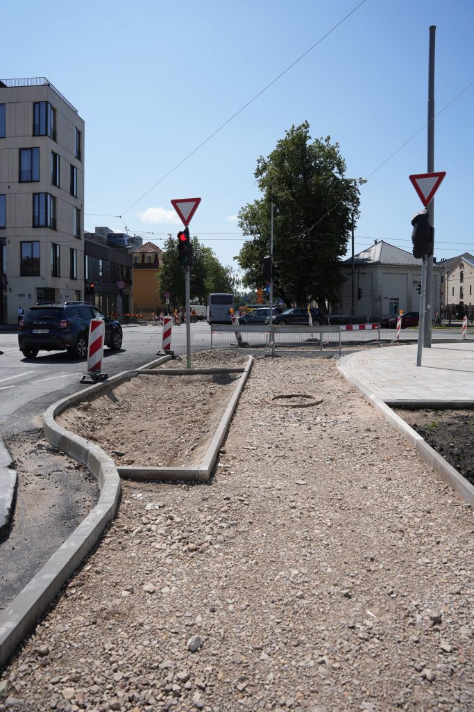 Vilhelma Purvīša ielā veloceļa izbūve un seguma atjaunošana (Vilhelma Purvīša ielā) - Jalgrattatee, Tee - ehituse fotod
