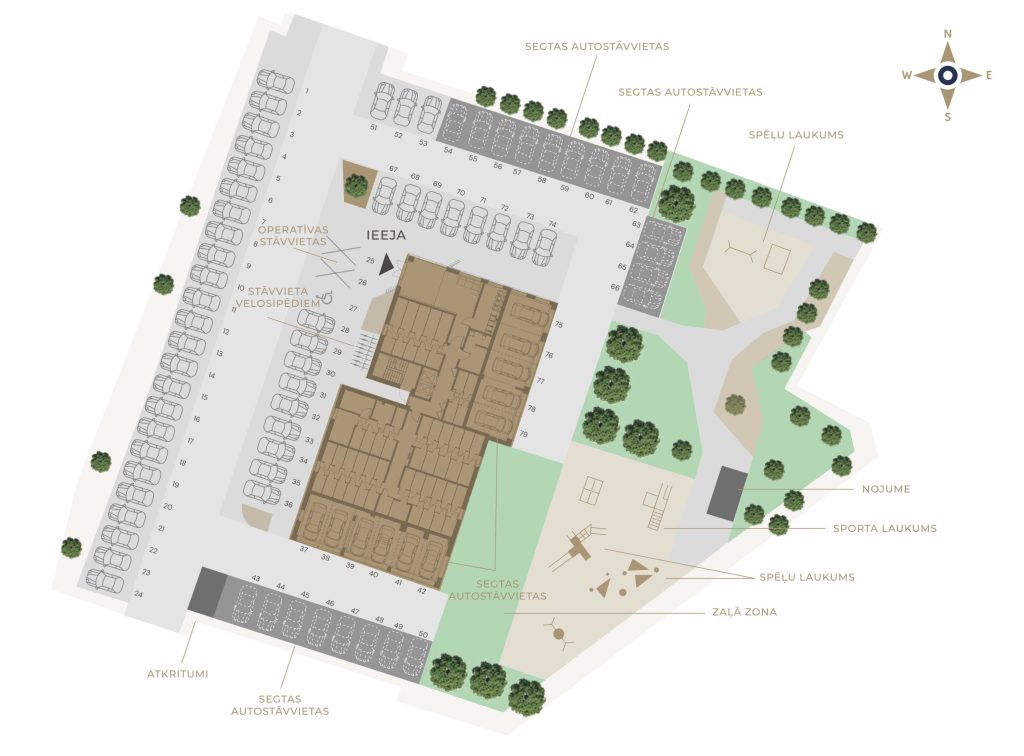 360° Dzelzavas Residences (Dzelzavas iela 74C) - Multi apartment - visualization