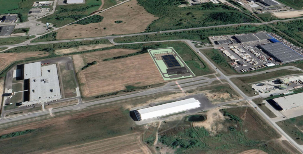 Focus Fabrication Group gamykla 3 etapas (Pramonės g. 41) - Lengvosios pramonės gamykla - vizualizacija