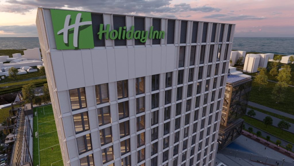 Preses Nama Kvartāls - 3. kārta - Holiday Inn (Balasta dambis 2) - Viesnīca - vizualizācija