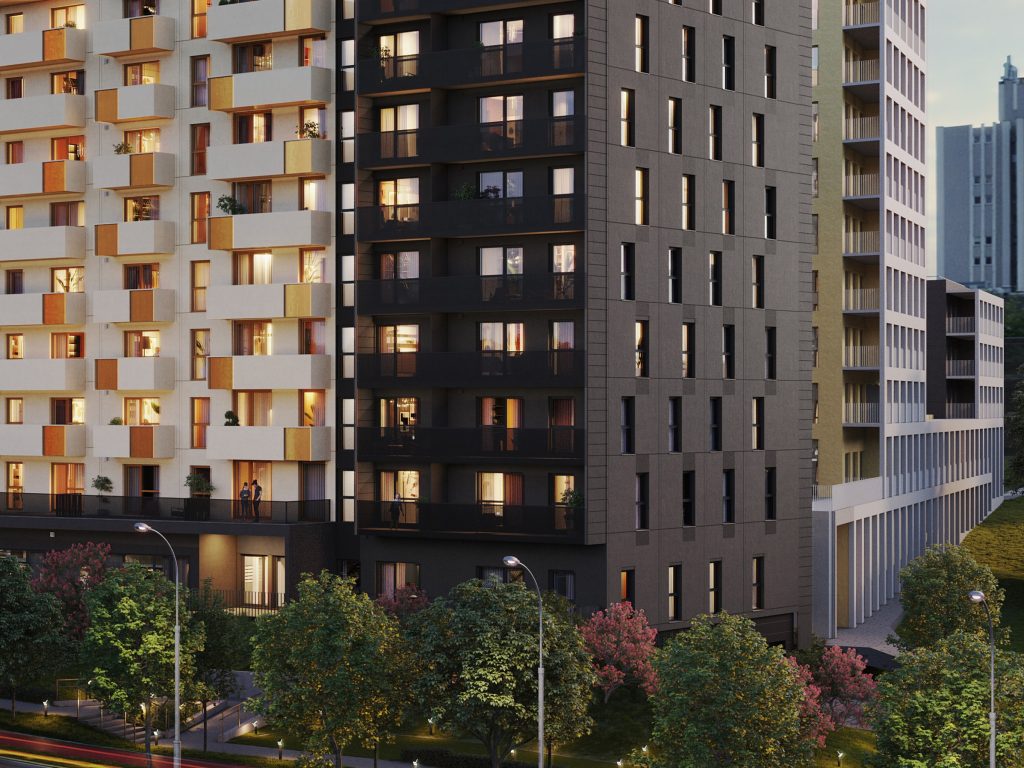 Romeo ir Džiuljeta (Juozo Rutkausko g. 7) - Multi apartment - visualization