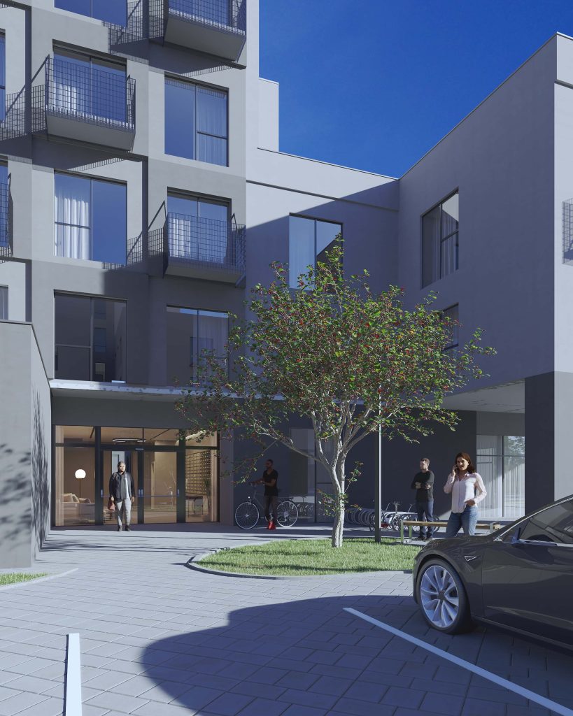 Uniflow Apartments & Co-living - 1.kārta (Jelgavas iela 14) - Üürimaja, Korterelamu, Muu äri - visuaalne
