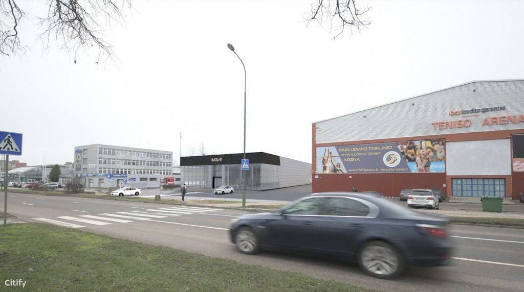 KIA autocentras Klaipėdoje (Šilutės pl. 48A) - Other commercial - visualization