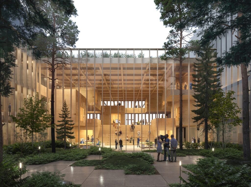 LRT būstinės plėtra (S. Konarskio g. 49) - Administrative - visualization