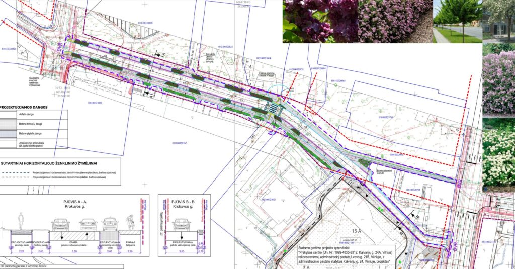 Krokuvos g. nuo Giedraičių g. iki Kalvarijų g. (Krokuvos g.) - Street - visualization