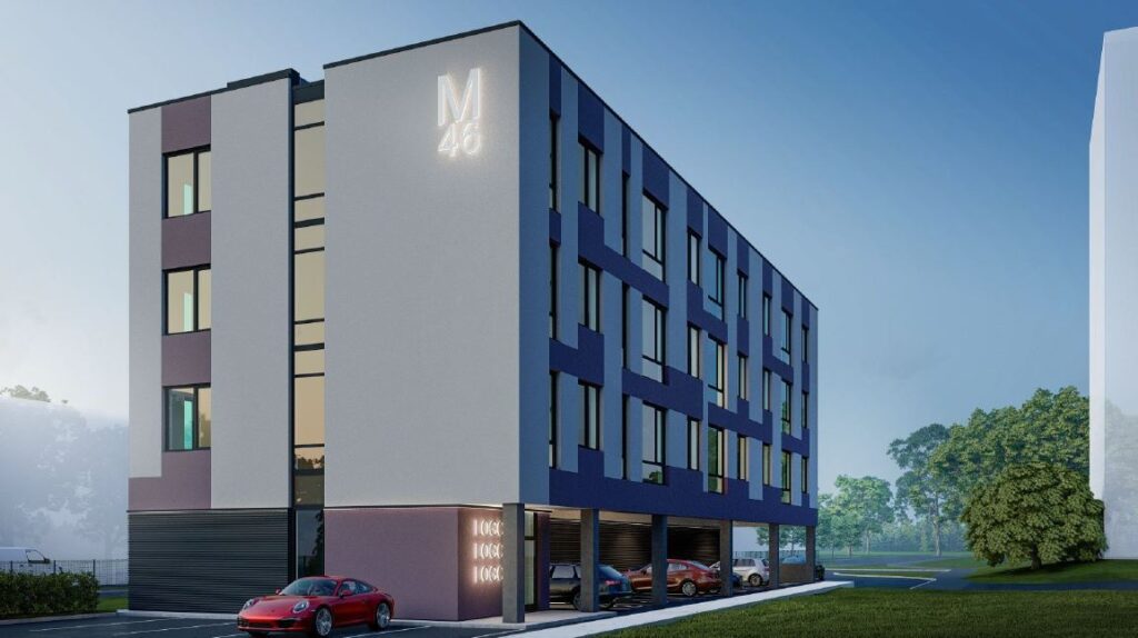 Mahtra 46 (Mahtra 46) - Office center - visualization