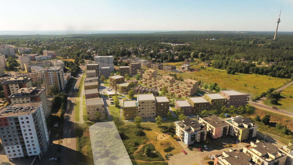 Narva mnt 172 (Narva mnt 172) - Multi apartment, Other commercial, Row housing - visualization