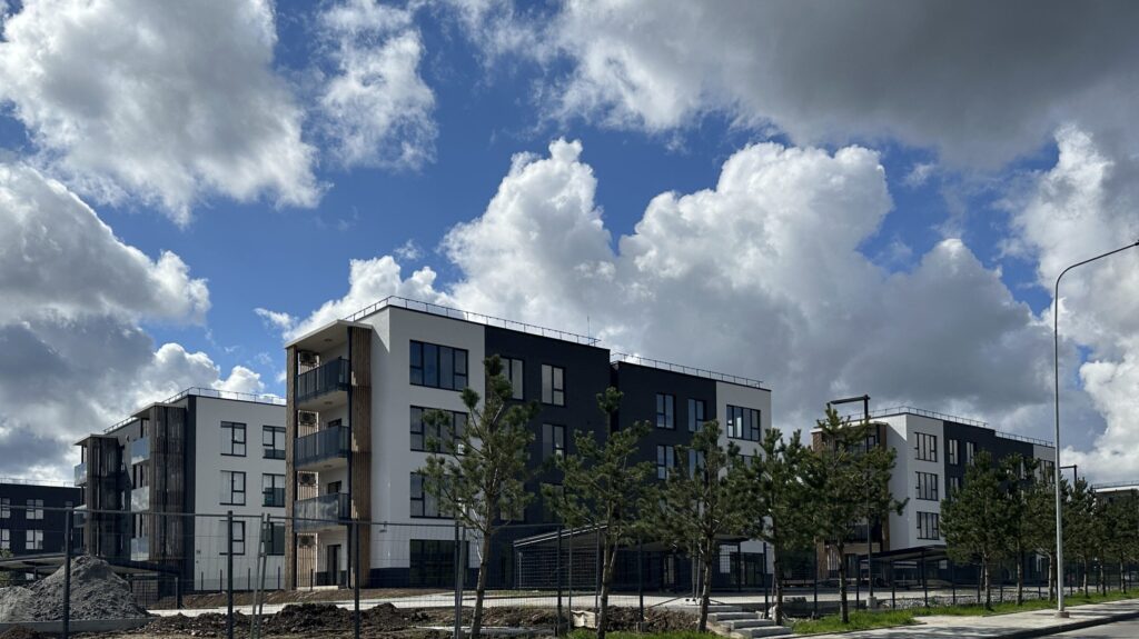 Naujosios Santariškės 3 etapas (Dangeručio g. 35, 37) (Dangeručio g. 35, 37) - Multi apartment - construction photos