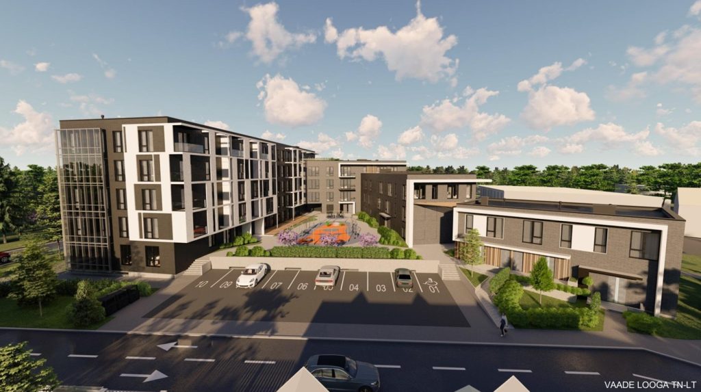 Paldiski mnt 125 (Paldiski mnt 125) - Multi apartment, Office center, Other commercial - visualization