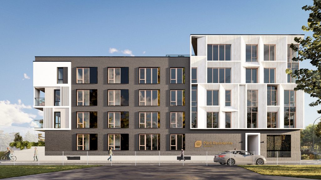 Pärli Residents (Paldiski mnt 125) - Multi apartment, Office center, Other commercial - visualization