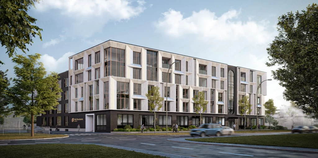 Pärli Residents (Paldiski mnt 125) - Multi apartment, Office center, Other commercial - visualization