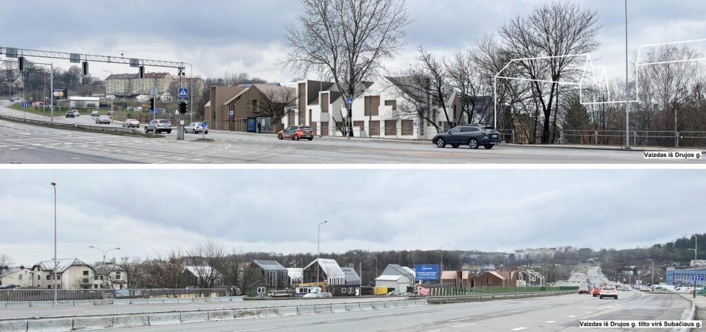 Paupio g. 54 (Paupio g. 54) - Multi apartment, Office center - visualization