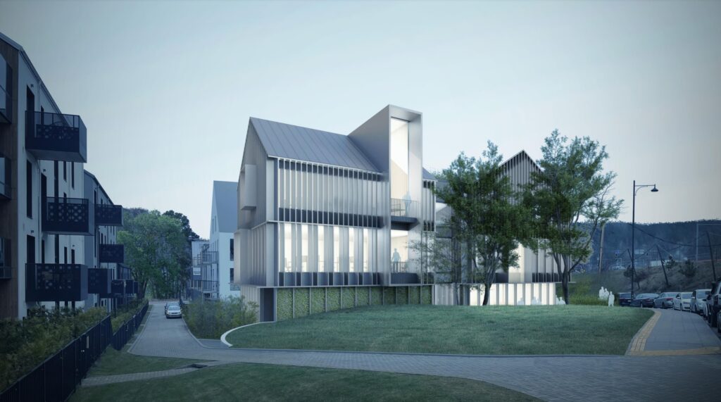 Paupio g. 54 (Paupio g. 54) - Multi apartment, Office center - visualization